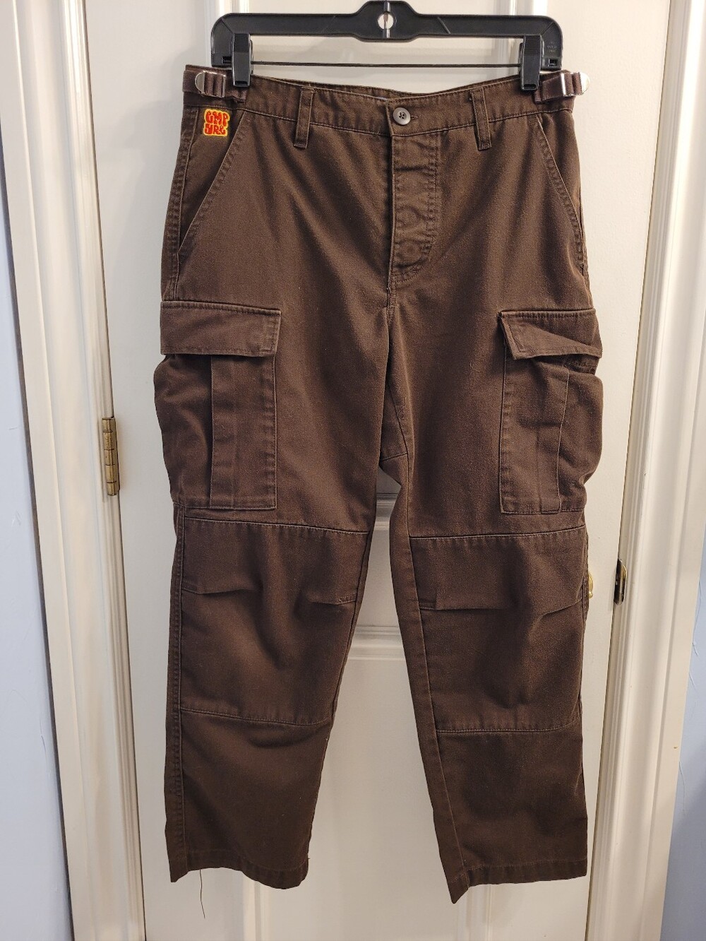Empyre Men's Cargo Pants in Chocolate Brown - Unisex